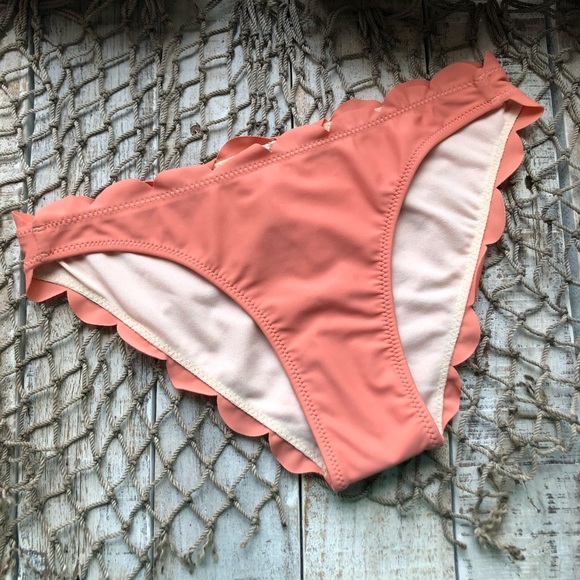 Vanilla/Beach Other - NWT Vanilla Beach Scallop Edge Small Bikini Bottom